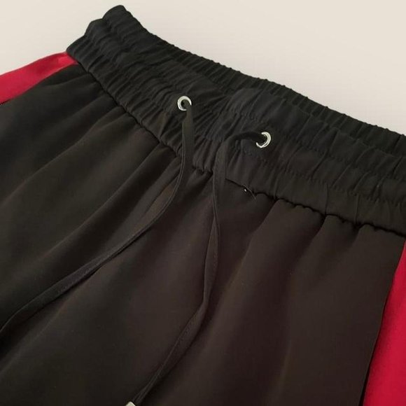 Black Trousers With Red Stripe - Picture 4 of 5